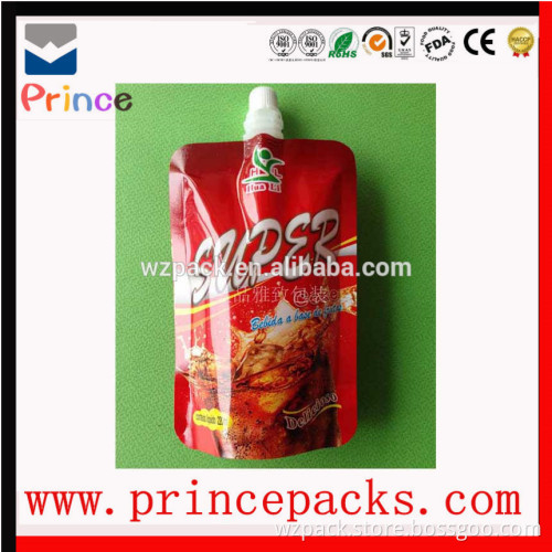 standing packaging fruit juice bag china supplier M-20